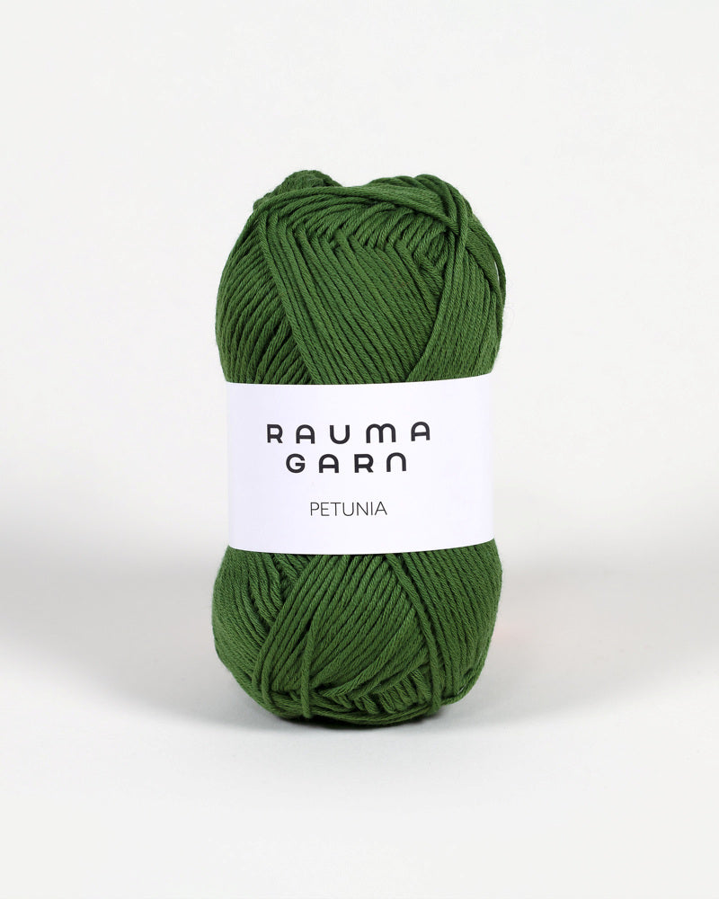 347 Skogsgrønn -	 Petunia - Rauma Garn - Garntopia