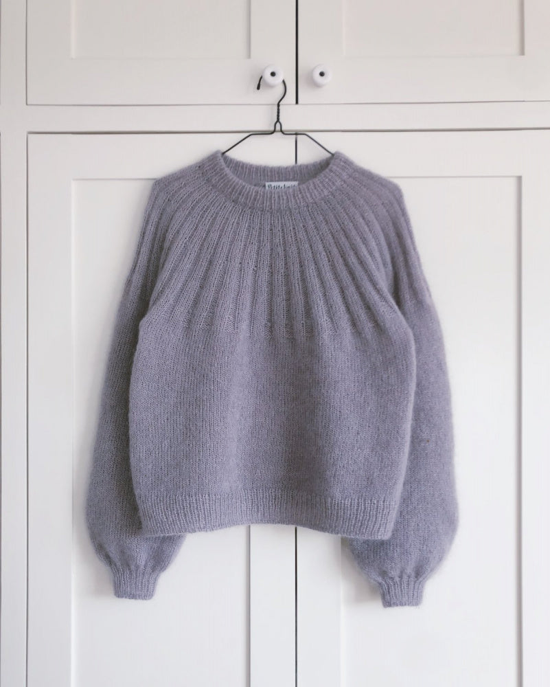 Sunday Sweater  - Mohair edition - Papir - PetiteKnit - Garntopia