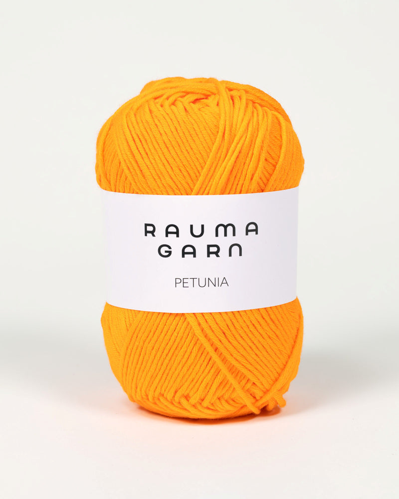 278 Oransje  -	 Petunia - Rauma Garn - Garntopia