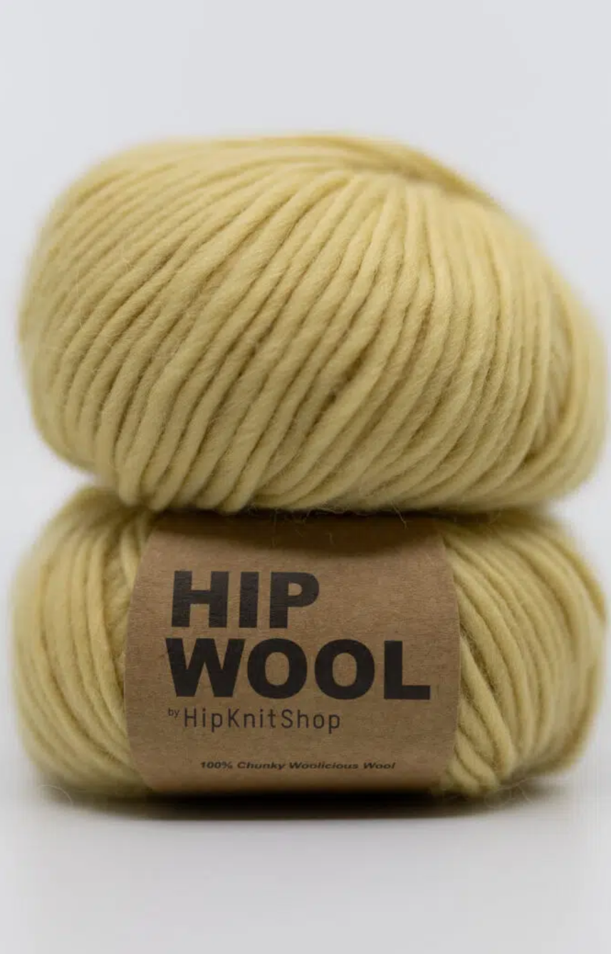 Pale Yellow -	Hip Wool - HipKnitShop - Garntopia