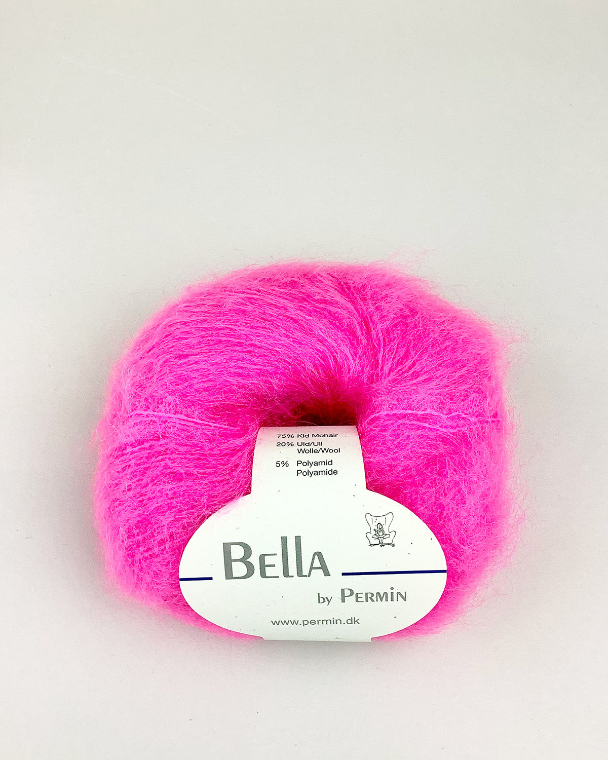 92 Neon Pink - Bella - Permin - Garntopia
