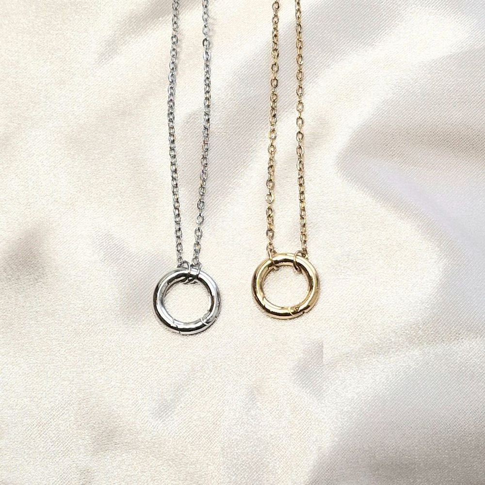 My Pearl - Charm Chain - Long - Silver