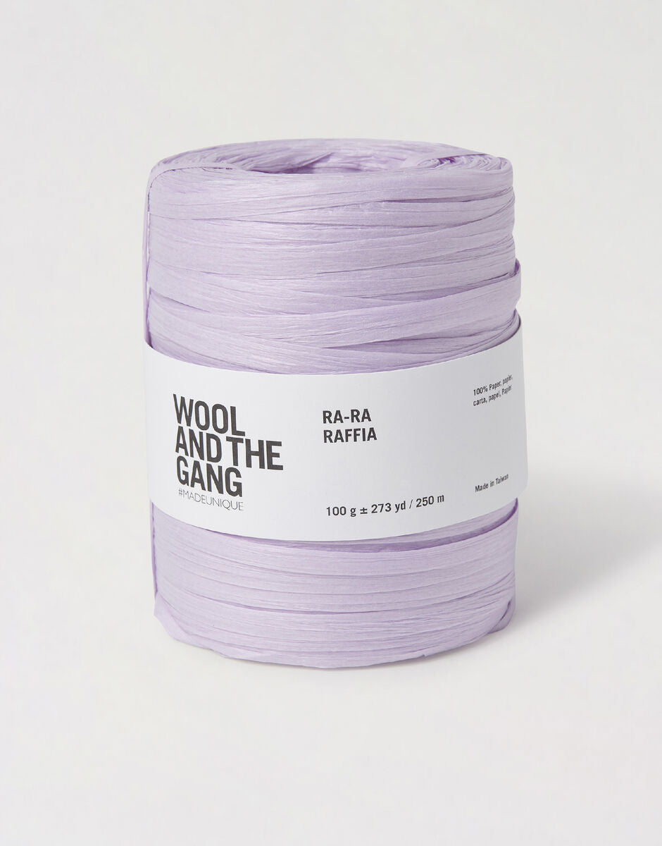 Lilac Powder - Ra-Ra Raffia - Wool and the gang - Garntopia