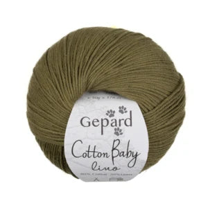 860 Oliven - CottonBaby Lino - Gepard Garn - Garntopia