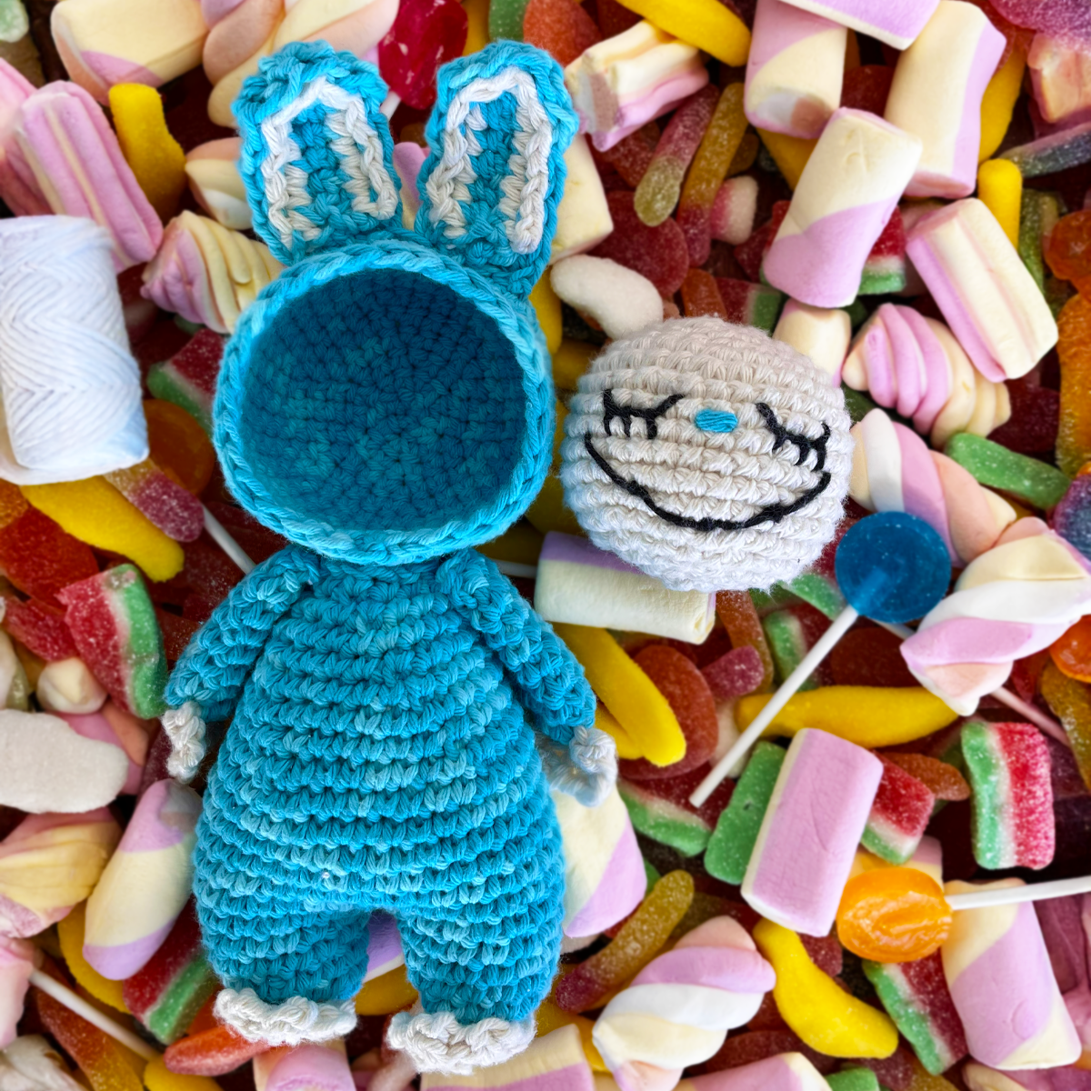 DIY MyBooo Peppermint Freeze Heklekit - Hoooked Yarn - Hoooked Yarn - Garntopia