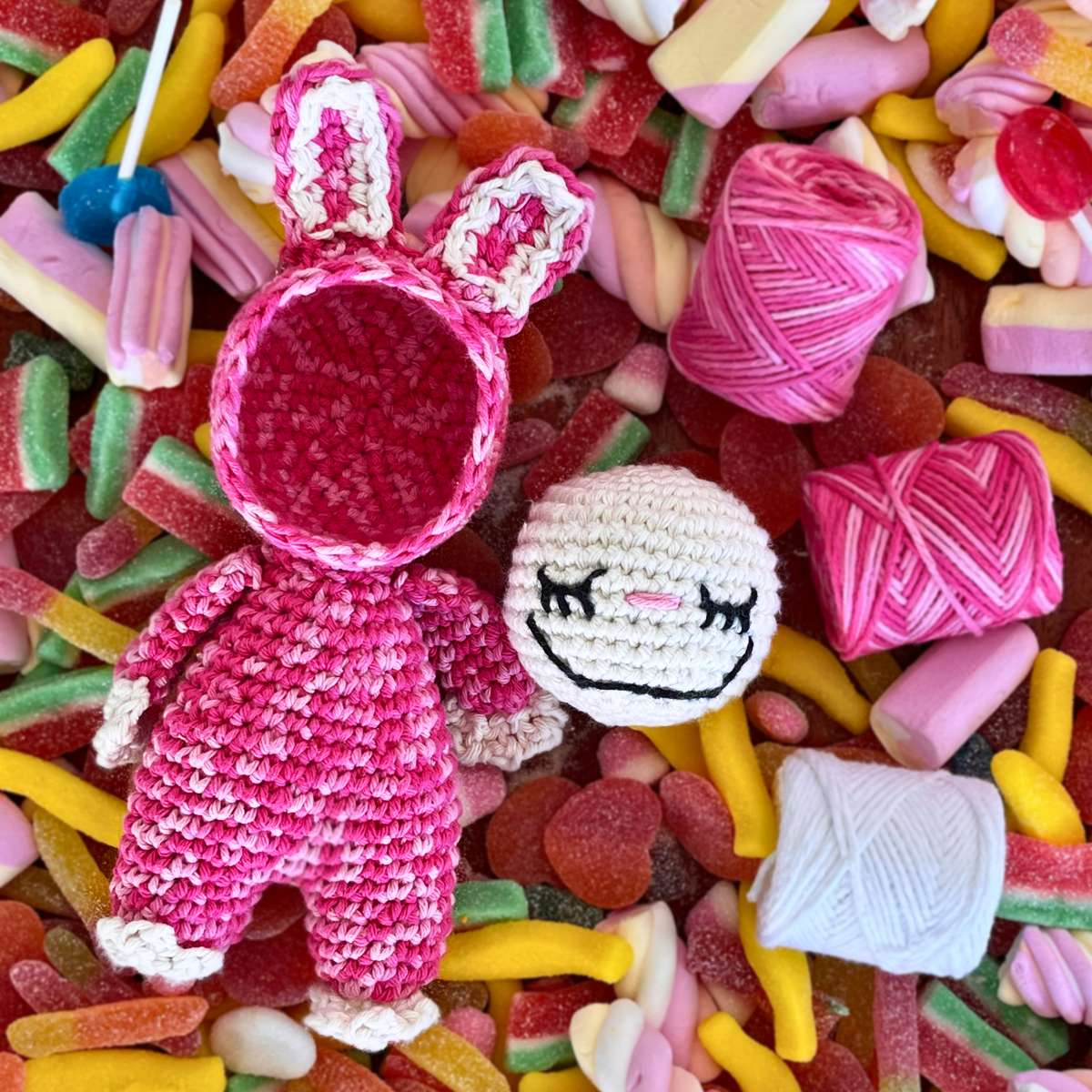DIY MyBooo Roseberry Crunch Heklekit - Hoooked Yarn - Hoooked Yarn - Garntopia