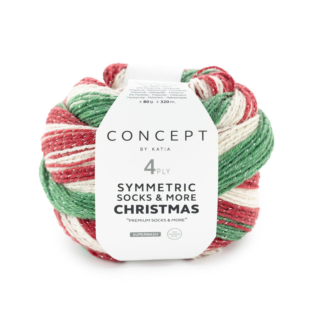 100 - SYMMETRIC SOCKS & MORE - CHRISTMAS - Katia - Garntopia