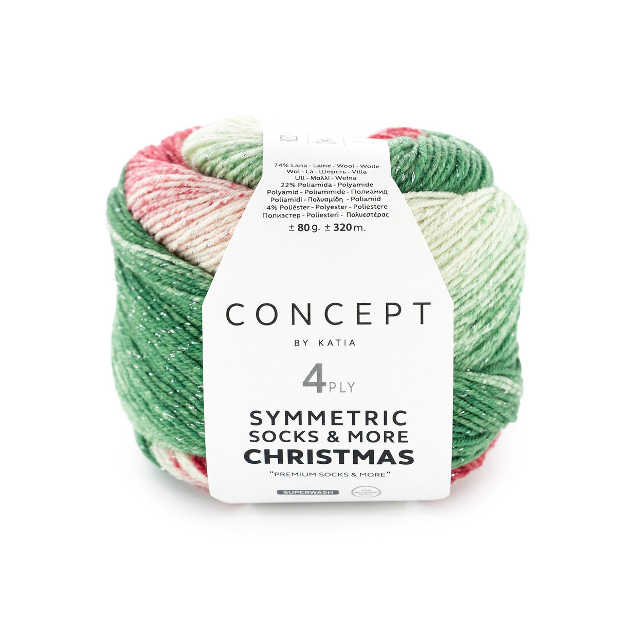 101 - SYMMETRIC SOCKS & MORE - CHRISTMAS - Katia - Garntopia