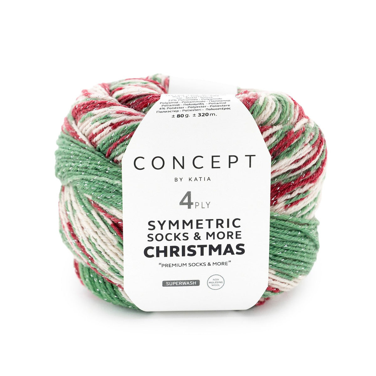 102 - SYMMETRIC SOCKS & MORE - CHRISTMAS - Katia - Garntopia