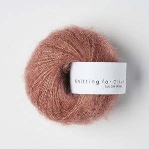 Blommerosa -	Soft Silk Mohair - Knitting for Olive - Garntopia