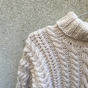 CHUNKY CABLE SWEATER- PAPIR - Knitting for Olive - Garntopia