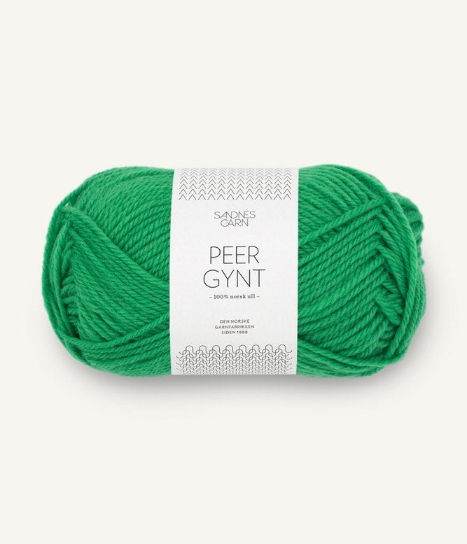 8236 Jelly Bean Green  -	Peer Gynt - Sandnes garn - Garntopia