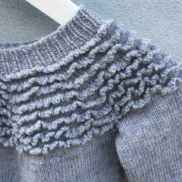 KRUMMELURE BLUSE - Papir - Pixendk - Garntopia