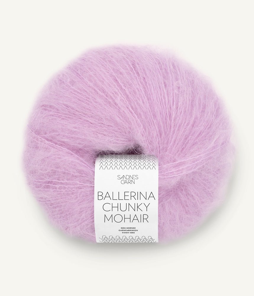 5023 Lilac - Ballerina Chunky Mohair - Sandnes garn - Garntopia