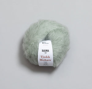 Tjukk Mohair 075 Sjøsprøyt -	Tjukk Mohair - Rauma Garn - Garntopia