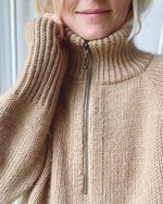 Zipper Sweater - Papir - PetiteKnit - Garntopia
