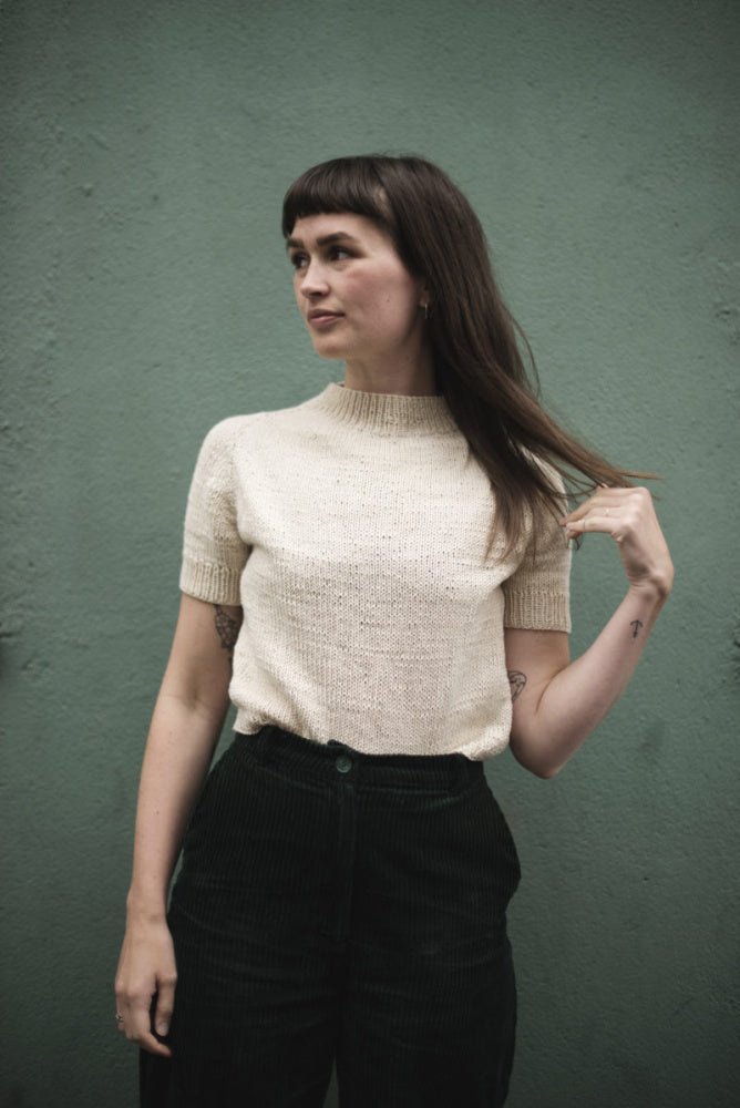 Collett Tee - Papir - Witre Design - Garntopia