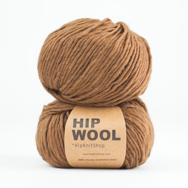Cinnamon brown blend -	Hip Wool - HipKnitShop - Garntopia