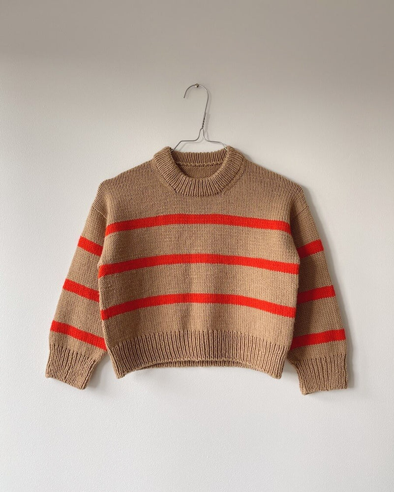 Marseille Sweater Junior - Papir - PetiteKnit - Garntopia