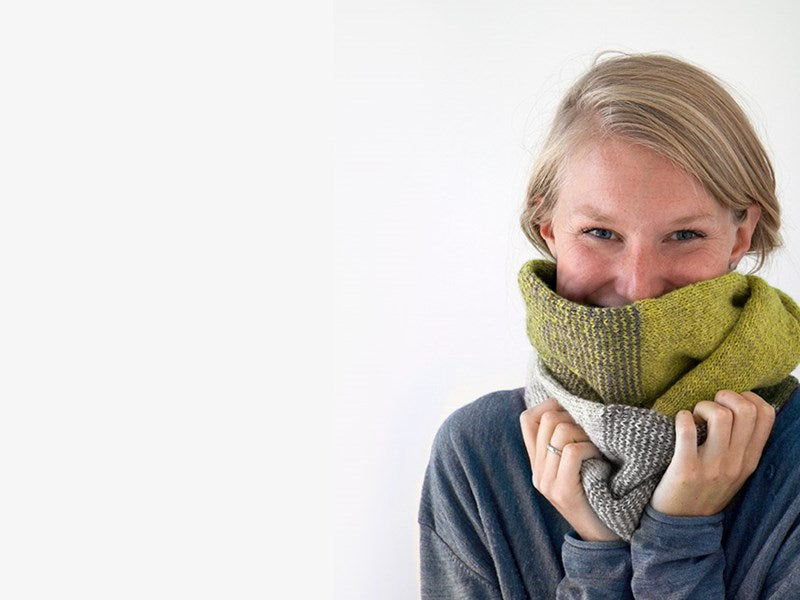 Tidevand Cowl - Louise Schelde Frederiksen -  Papir - G-Uld - Garntopia