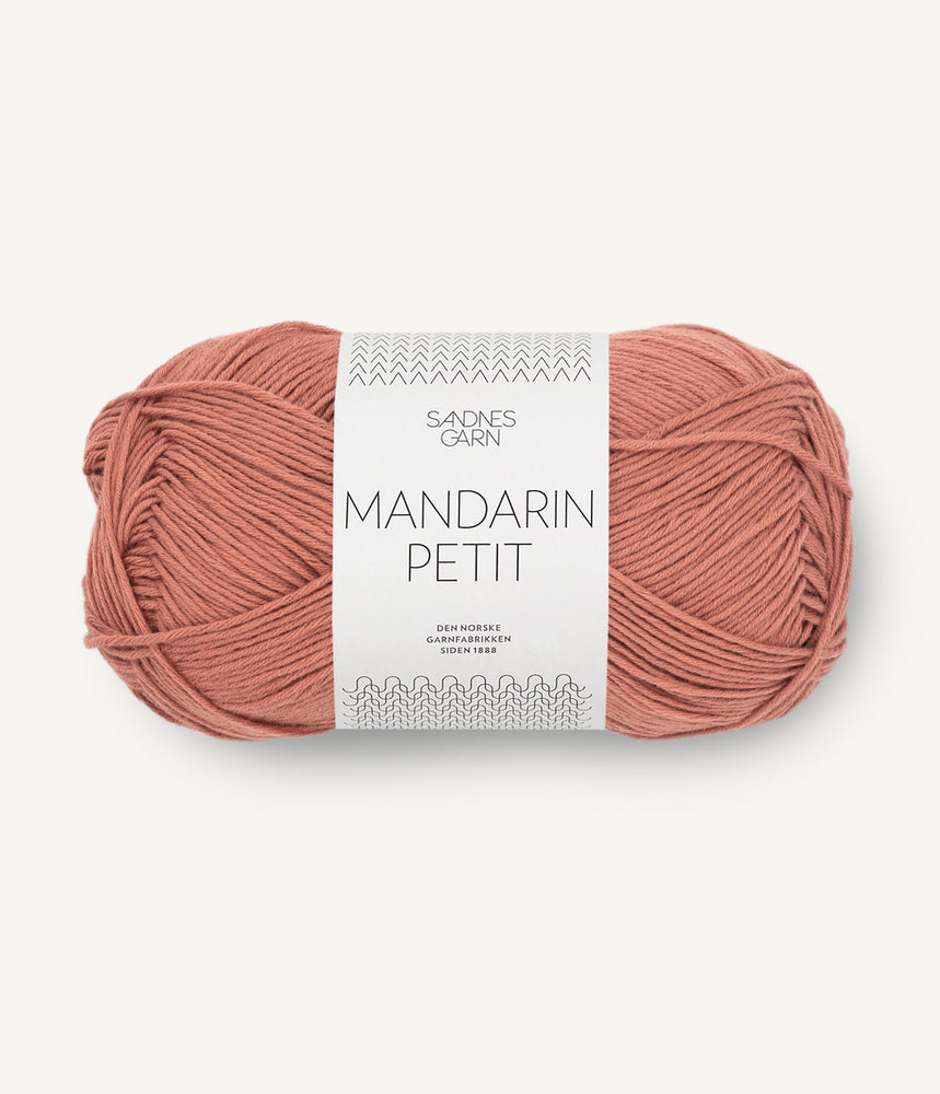 3535 Lys Kobberbrun - Mandarin Petit - Sandnes garn - Garntopia