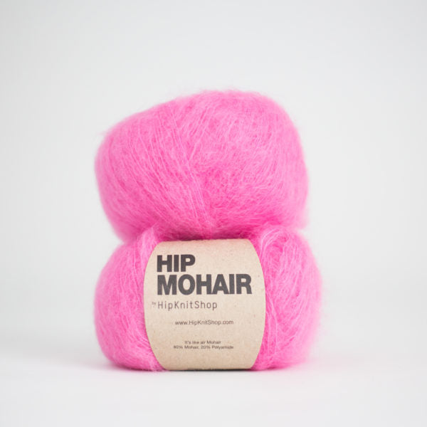 Bubblegum pink -	Hip Mohair - HipKnitShop - Garntopia