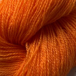 218 B Orange - Cashmere Lace - nøste - Gepard Garn - Garntopia