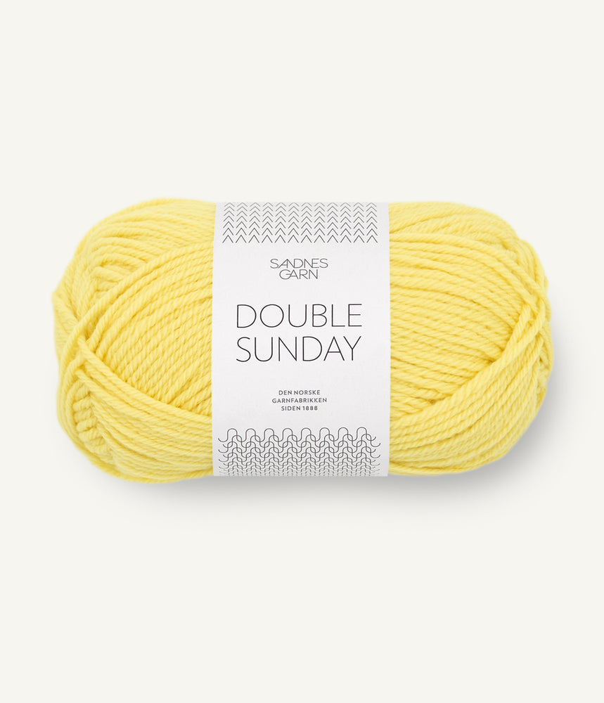 9004 Lemon - DOUBLE SUNDAY - Sandnes garn - Garntopia