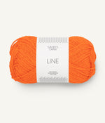 3009 Orange Tiger -	Line - Sandnes garn - Garntopia