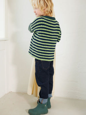 2401 - Mykt til barn - Nr. 2 SEDRICK SWEATER JUNIOR - Papir - Sandnes garn - Garntopia