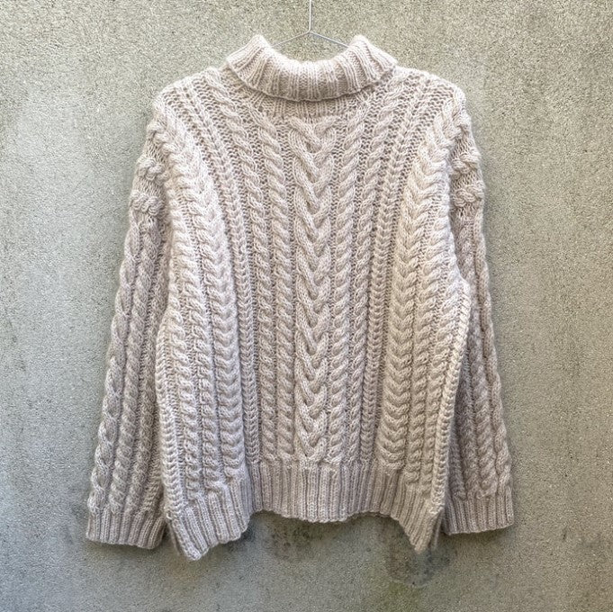 CHUNKY CABLE SWEATER- PAPIR - Knitting for Olive - Garntopia