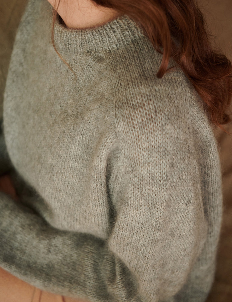 Le Knit - Boyfriend Sweater - Papir - Lene Holme Samsøe - Garntopia