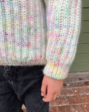 September Sweater Junior - Papir - PetiteKnit - Garntopia