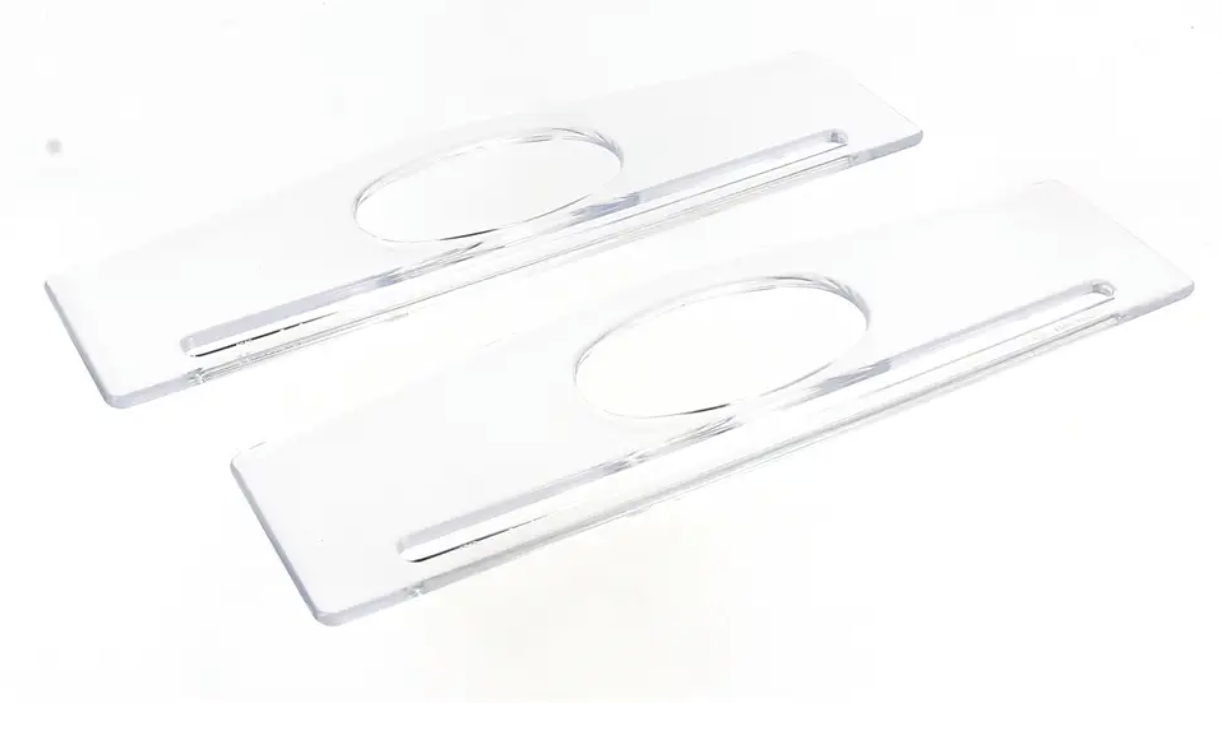 Transparent håndtak -  Tilbehør vesker - Hoooked Yarn - Garntopia