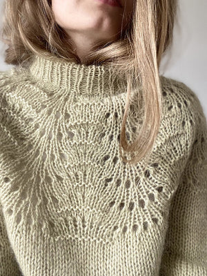 Le Knit - Peacock Sweater - Papir - Lene Holme Samsøe - Garntopia