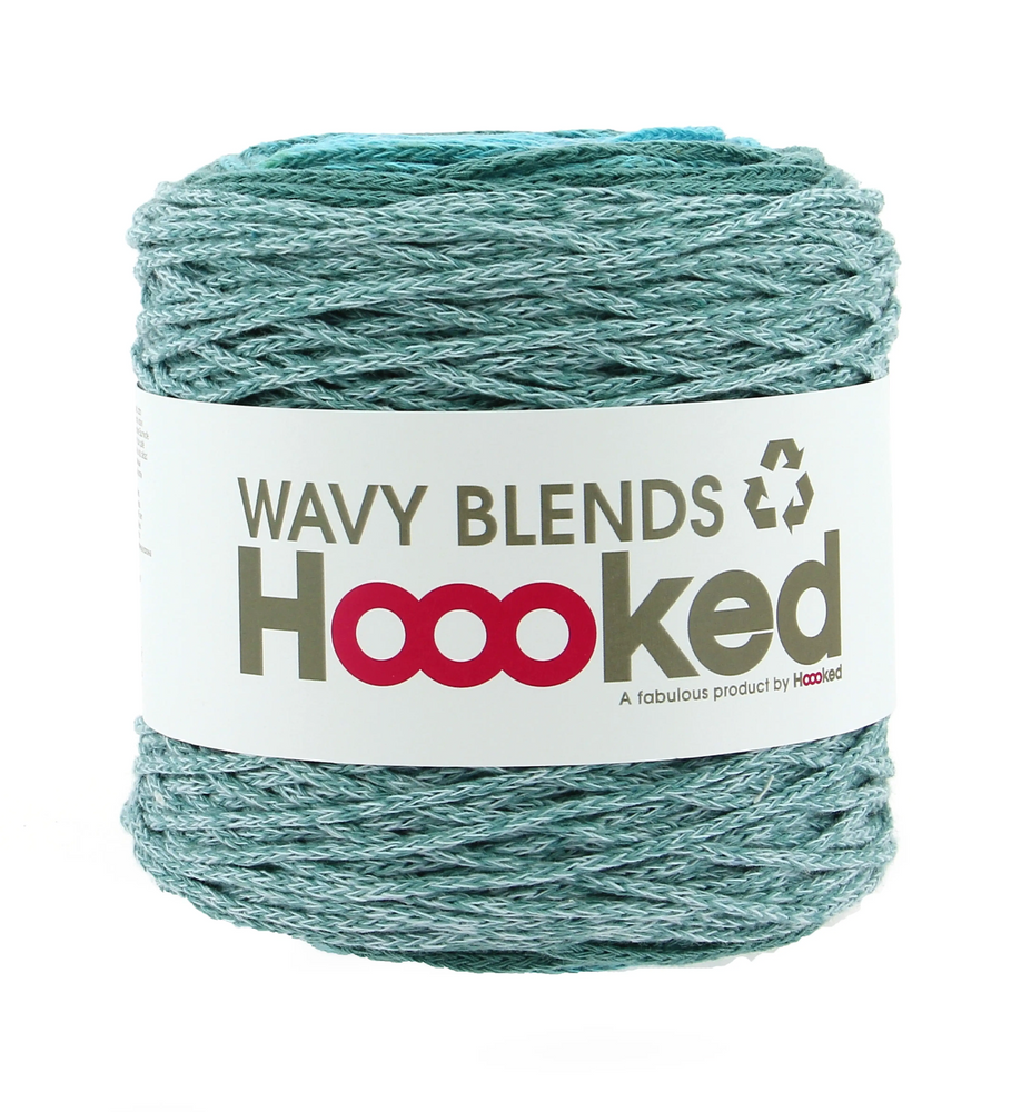Sea Splash - Wavy Blends - Hoooked Yarn - Garntopia