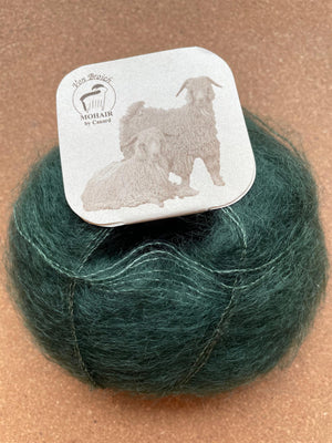 3025 Flaskegrøn -	Brushed Lace - Mohair by Canard - Garntopia