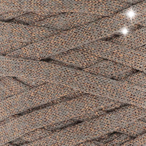 Copper Wood -	Ribbon XL Lurex - Hoooked Yarn - Garntopia