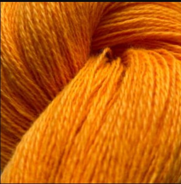 216B Oransje - Cashmere Lace - Gepard Garn - Garntopia