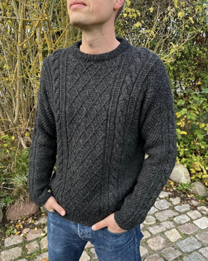 Moby Sweater Man - Papir - PetiteKnit - Garntopia