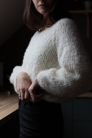 The Ida Sweater - Papir - Witre Design - Garntopia