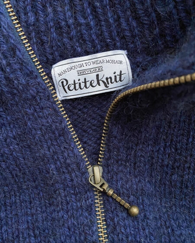 Zipper Sweater Man - Papir - PetiteKnit - Garntopia