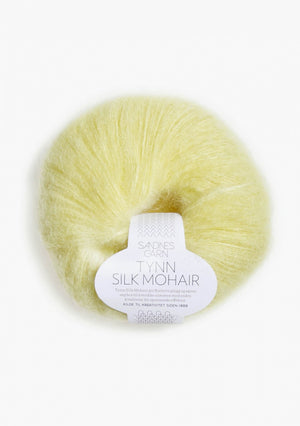 2101 Lys gul -	Tynn Silk Mohair - Sandnes garn - Garntopia