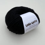 9500 Sort - Eco Cashmere Soft - Lana Gatto - Garntopia