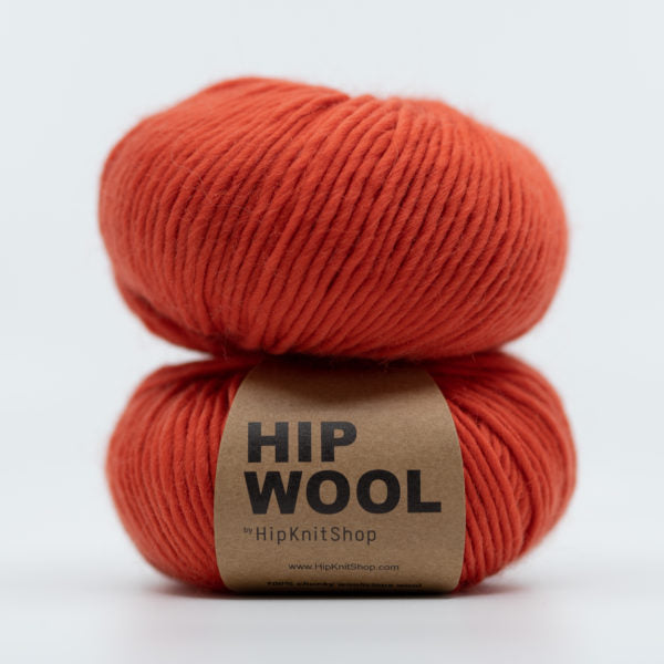 Runway Red -	Hip Wool - HipKnitShop - Garntopia