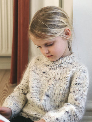 Novise Sweater Junior - Papir - PetiteKnit - Garntopia