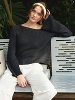 2404 - Sommerstrikk - NR. 5 FENNY SWEATER - Sandnes garn - Garntopia