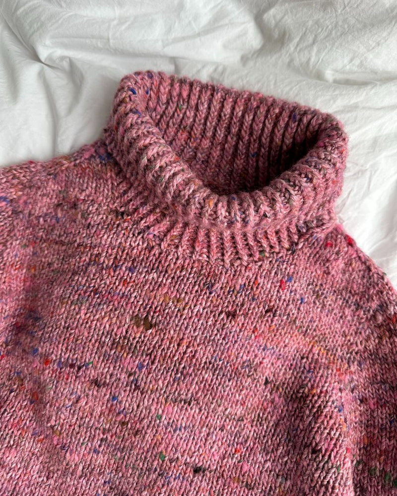 Terrrazzo Sweater Junior - Papir - PetiteKnit - Garntopia