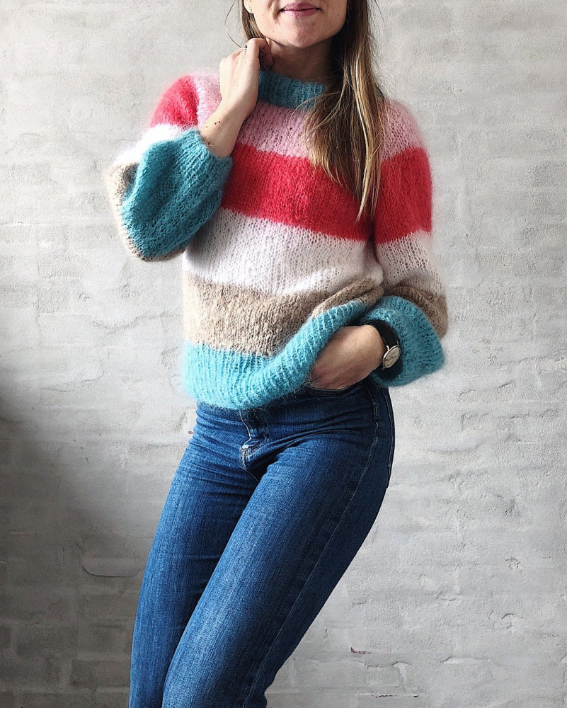 Chunky Sally Sweater - Papir - Mille Fryd Knitwear - Garntopia