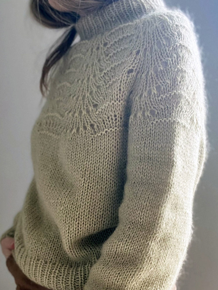 Le Knit - Peacock Sweater - Papir - Lene Holme Samsøe - Garntopia